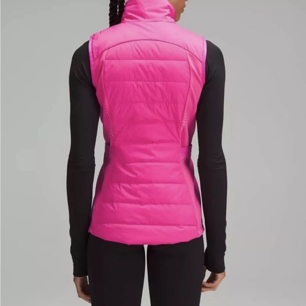 NWT Lululemon Down for It All Vest Sonic Pink Size 6 💕 - Picture 8 of 13